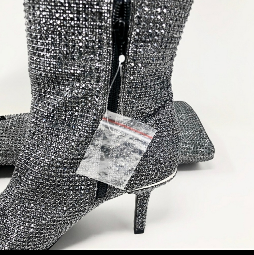 NEW Michael Kors Katerina Crystal Knee High Boot